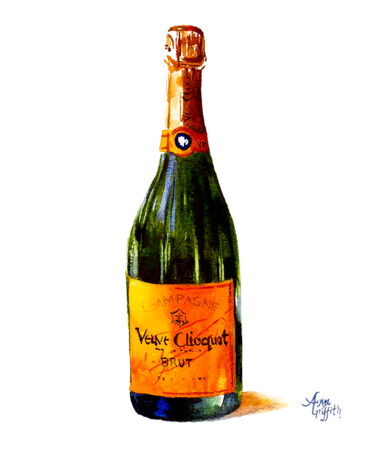 Joy Uncorked: Veuve Clicquot Champagne Bottle