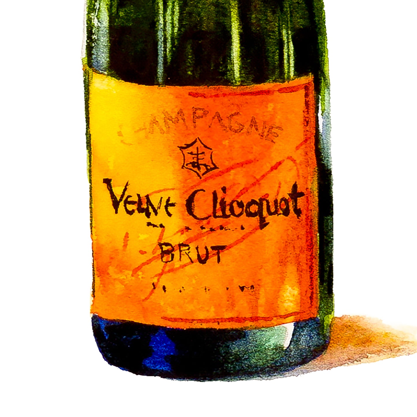 Joy Uncorked: Veuve Clicquot Champagne Bottle