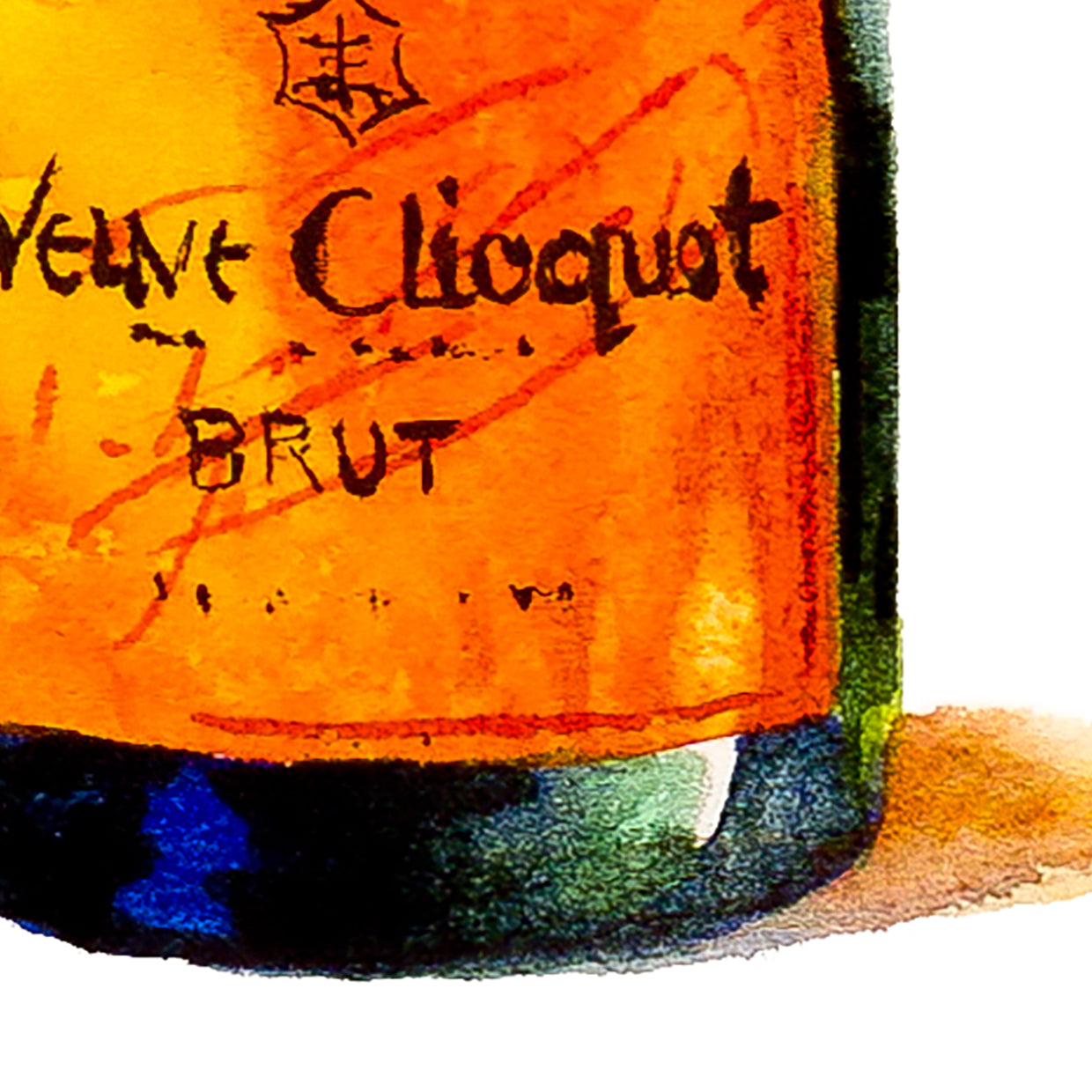 Joy Uncorked: Veuve Clicquot Champagne Bottle