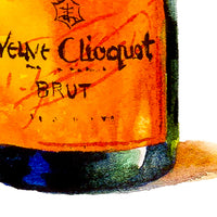 Joy Uncorked: Veuve Clicquot Champagne Bottle