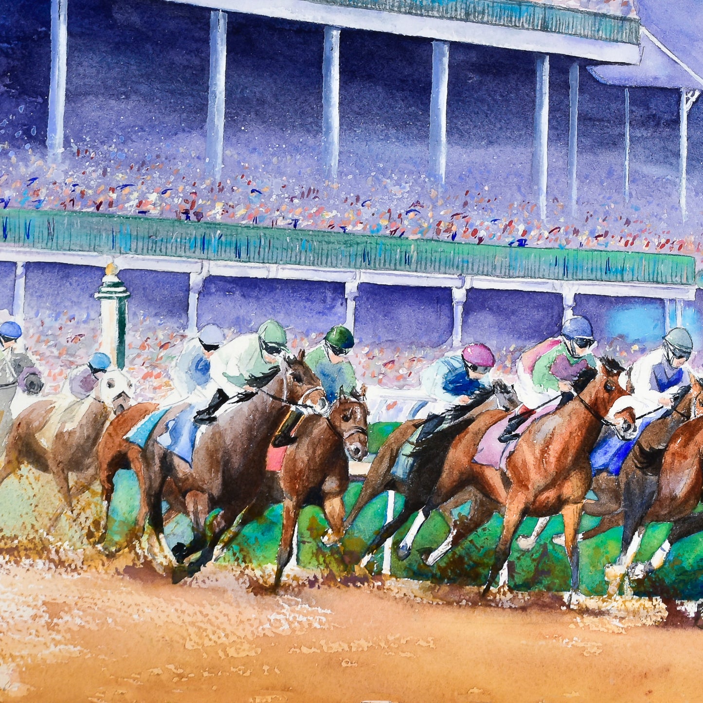 The Kentucky Derby and the Thrilling First Turn